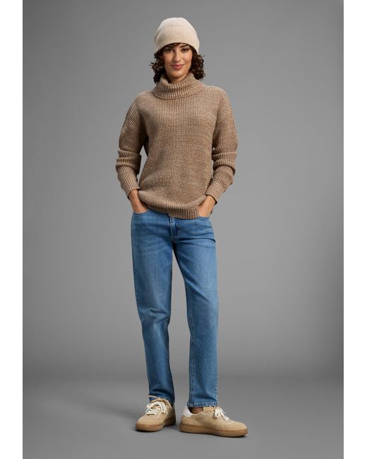 Laura Scott Brown Pullover