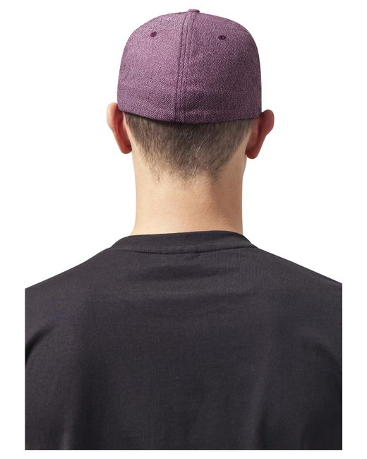 Flexfit Cap in Purple für Herren