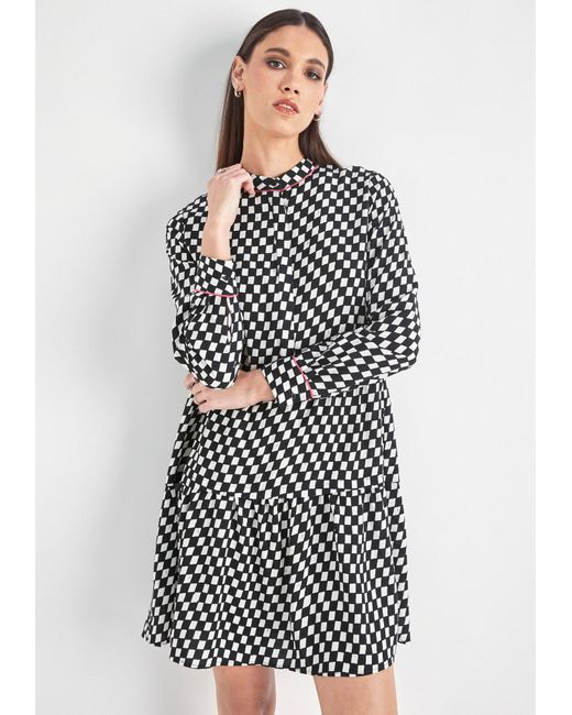 Hechter Paris Black Abendkleid