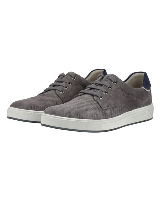 Gabor Veloursleder Sneaker in Gray für Herren