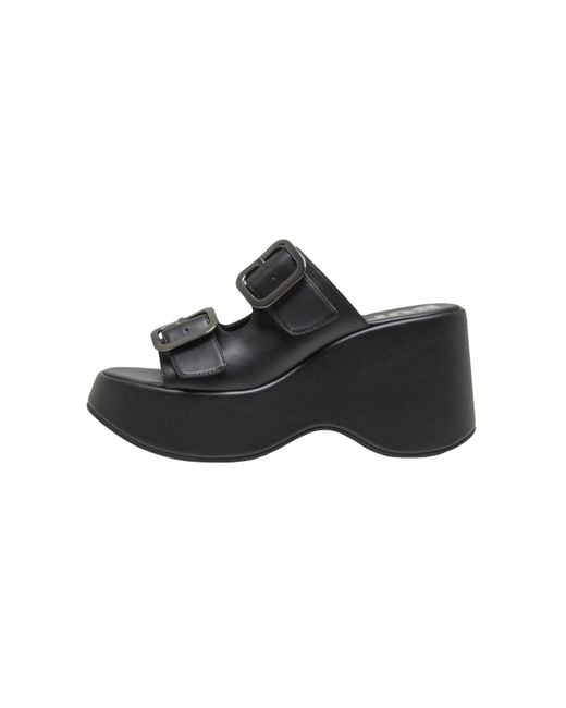 Buffalo Black Pantolette Joy Ari