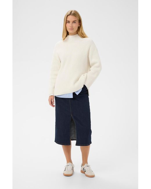 Part Two White Pullover Pwziya