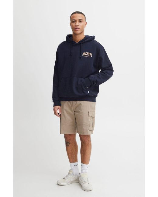 Solid Sweatshirt Francisco in Blue für Herren