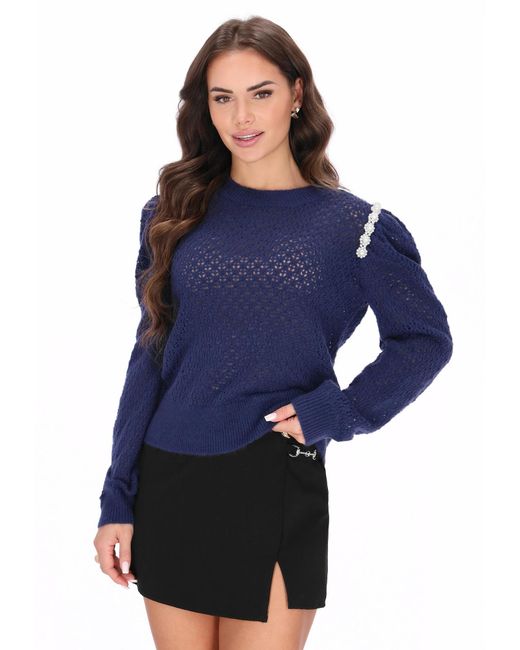 faina Blue Pullover