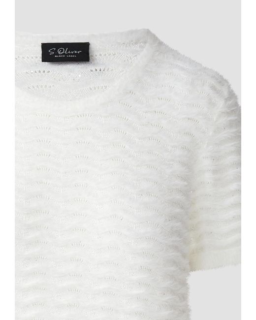 S.oliver White Pullover