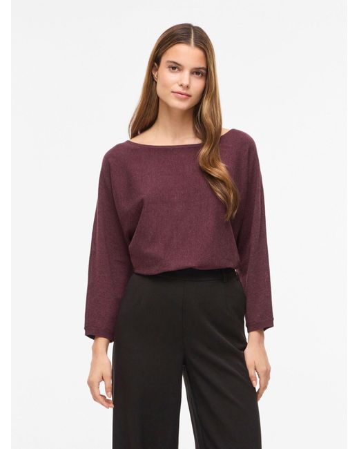 Vila Purple Pullover Vimalu