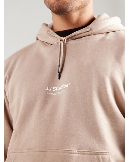 Jack & Jones Sweatshirt Jjesoho in Natural für Herren