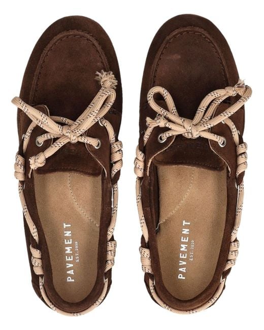 Pavement Brown Mokassin