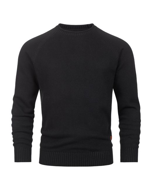 INDICODE Pullover Massum in Black für Herren