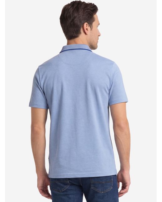 Redmond Shirt Basic in Blue für Herren