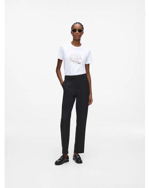 Karl Lagerfeld White T-Shirt