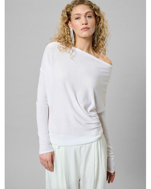 My Essential Wardrobe White Pullover Polly