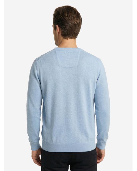 CASA MODA Pullover Basic in Blue für Herren