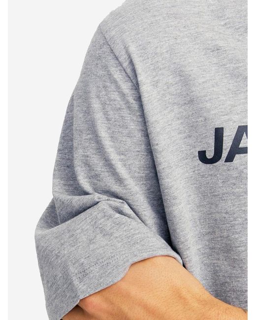 Jack & Jones Shirt Basic in Gray für Herren