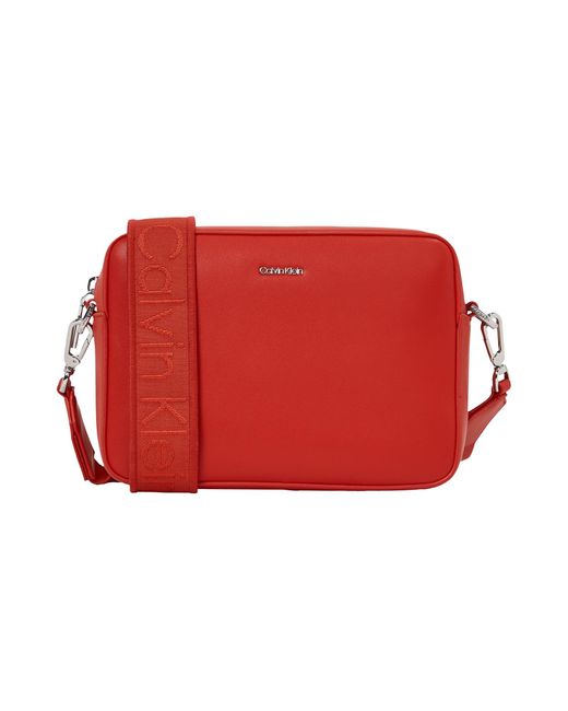 Calvin Klein Red Umhängetasche Must