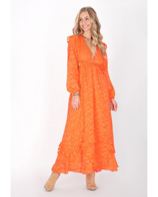 IZIA Orange Kleid