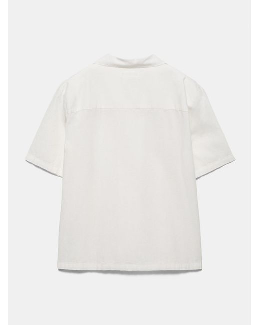 Pull&Bear Hemd in White für Herren