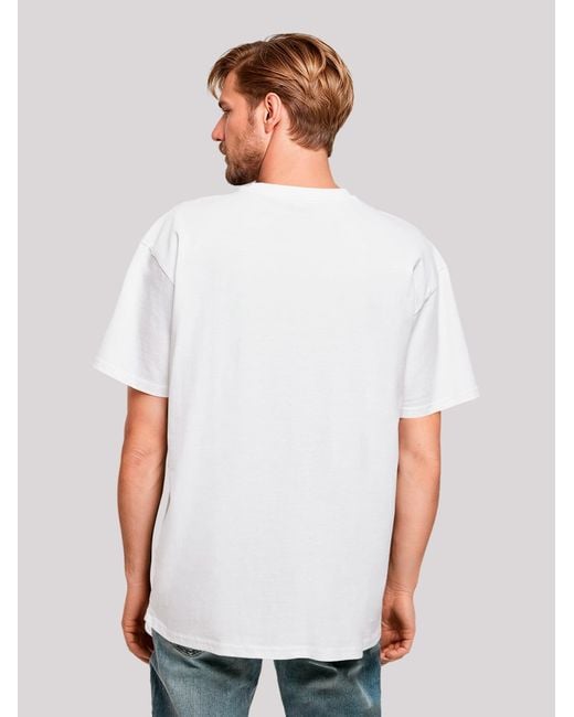 F4NT4STIC T-Shirt I Love You 01001001 Binary Code Herz Valentinstag in White für Herren