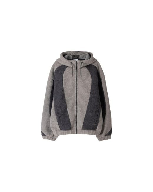 Bershka Jacke in Gray für Herren