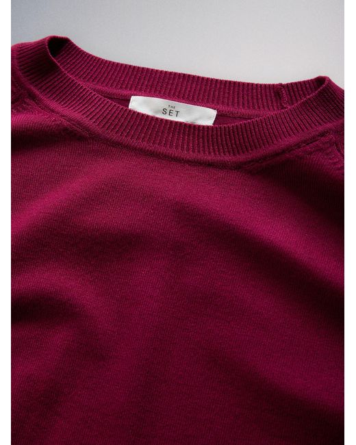 The Set Purple Pullover