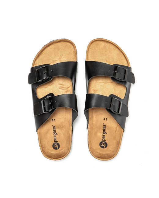 Espargatas Black Pantolette Volker