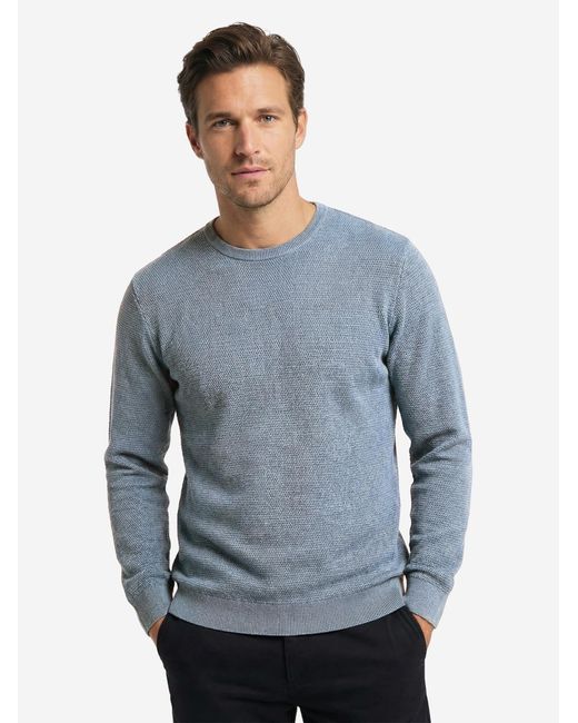 CASA MODA Pullover Basic in Blue für Herren