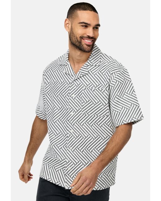 INDICODE Hemd Provo in White für Herren