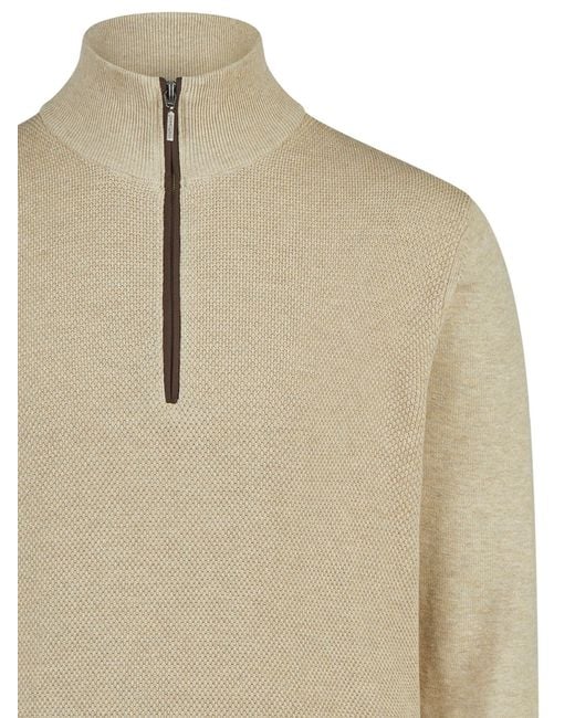Redmond Pullover Basic in Natural für Herren