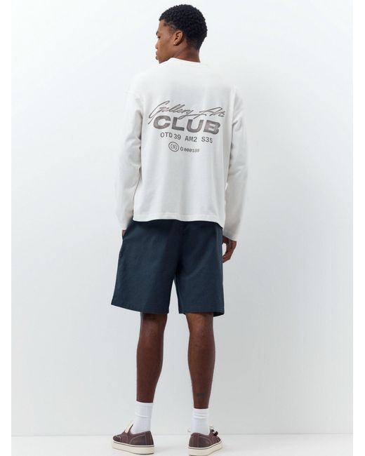Pull&Bear Shorts in Blue für Herren
