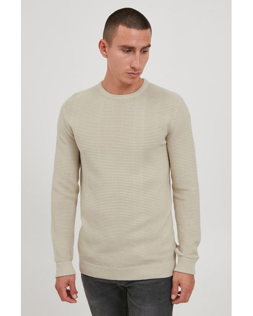 Solid Pullover Nicholas in Natural für Herren