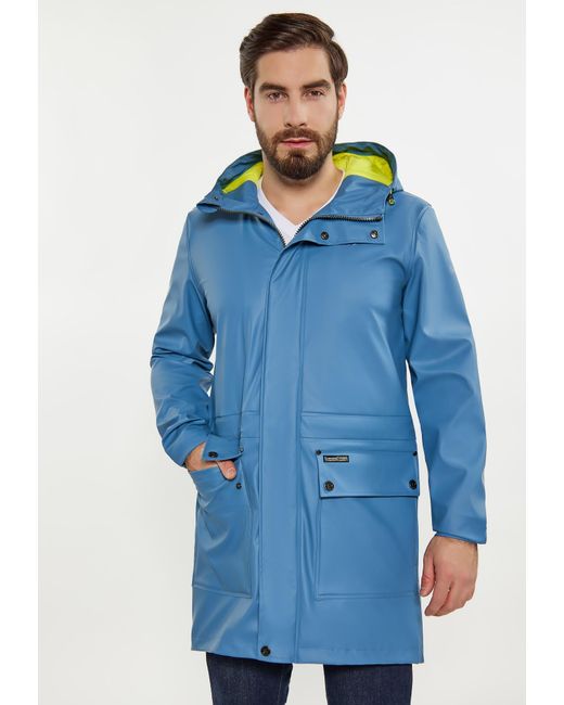 Schmuddelwedda Regenmantel in Blue für Herren