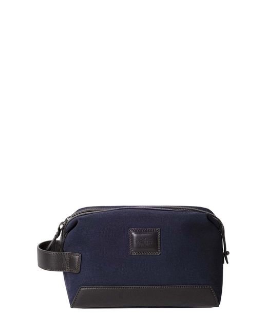 Hackett Kulturtasche Wells in Blue für Herren