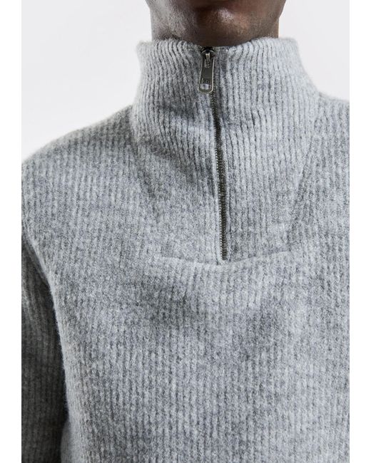 QS Pullover in Gray für Herren
