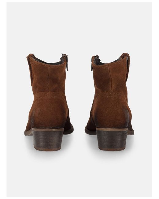 Felmini Brown Ankle Boots