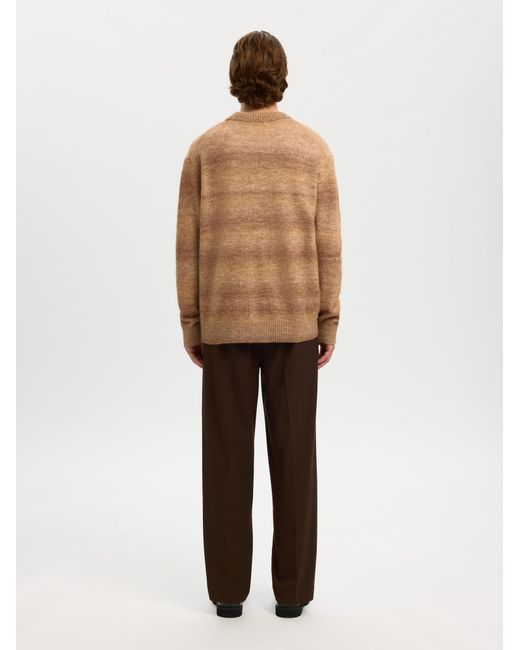 SELECTED Pullover in Natural für Herren