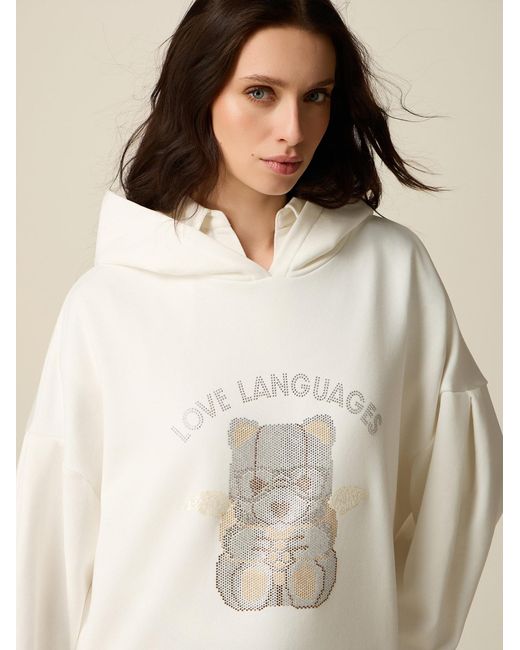 Oltre White Pullover