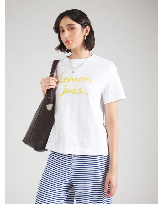 Rich & Royal White T-Shirt 'Lemon Juice'