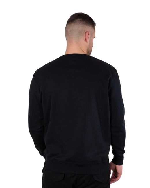 Alpha Industries Sweatshirt Basic Logo in Black für Herren