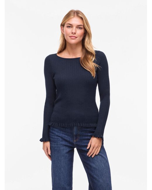 Vila Blue Pullover Vibelia