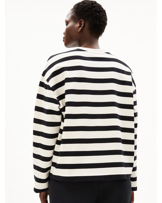 ARMEDANGELS White Sweatshirt Frankaa