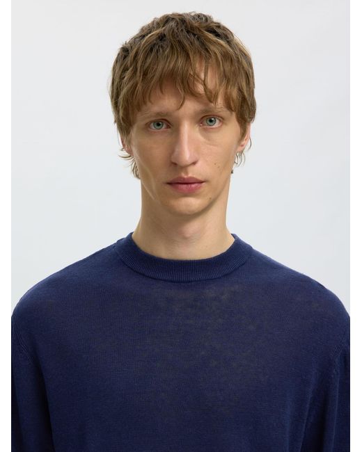 SELECTED Pullover in Blue für Herren