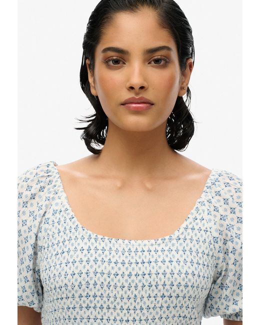 Superdry Blue Bluse