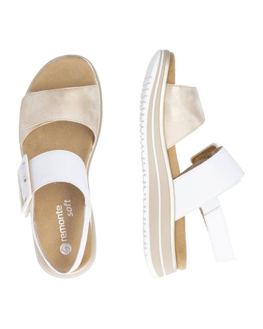 Remonte White Sandale Basic
