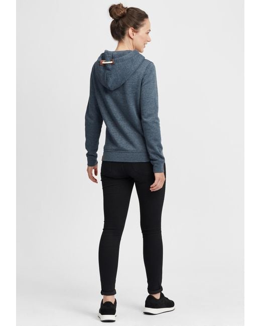Oxmo Blue Sweatshirt Vicky Hood