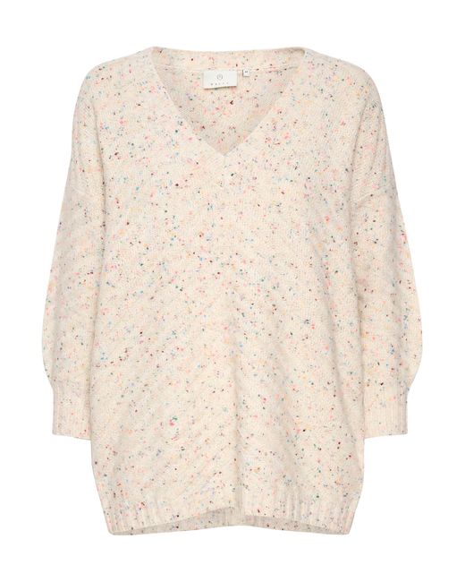 Kaffe Natural Pullover Kapaige