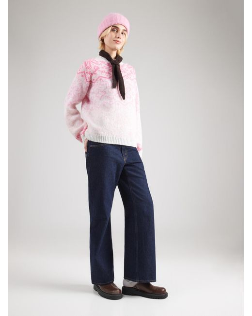 Pieces Pink Pullover Pcjo