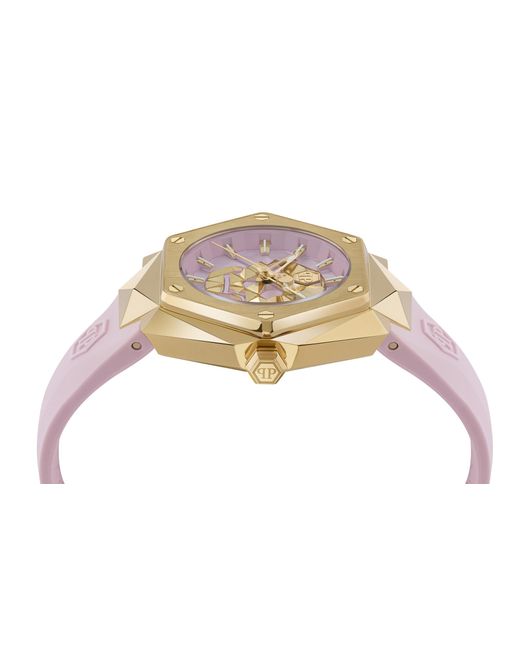 Philipp Plein Pink Kull Stacheln Damen Uhr Pwada0124