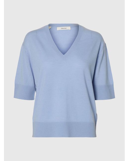 SELECTED Blue Pullover
