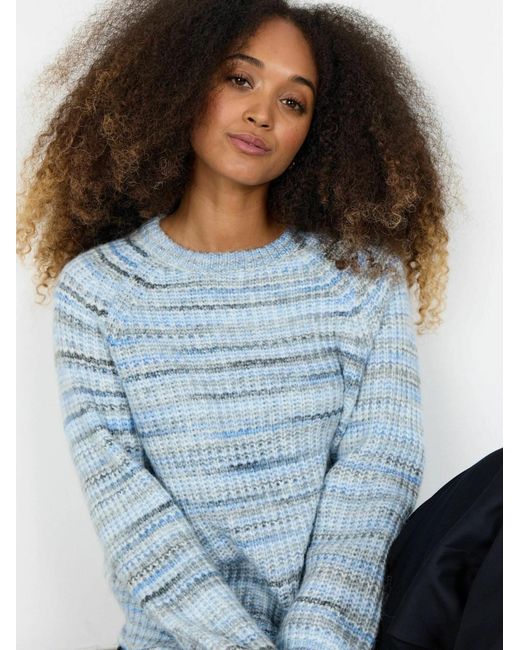 Soya Concept Blue Pullover Berete