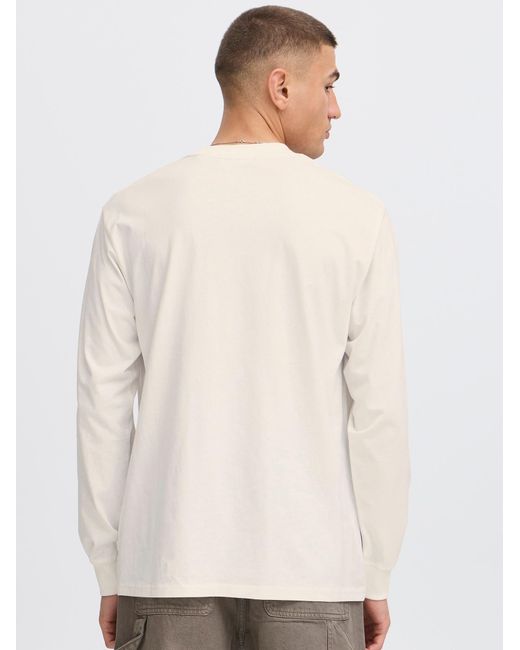 Solid Sweatshirt Sdreynaldo in White für Herren